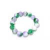 Chinese Multi-Colored Jade Beads Bracelet