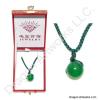 Beautiful Emerald Green Single Bead Jade Necklace