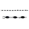 Graceful Bracelet Made of Black Jade