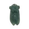 Chinese Dark Green Jade Cicada Pendant