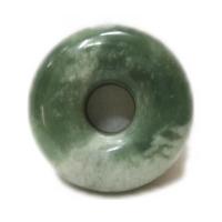 Lucky Green Jade Circle Pendant
