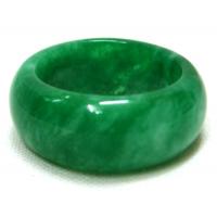Fascinating Chinese Green Jade Ring