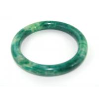 Stylish Dark Green Jade Chinese Bangle