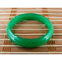 Graceful Dark Green Chinese Jade Bangle