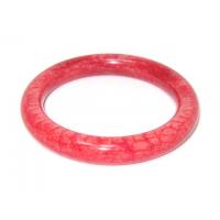 Sparkling Red Jade Bangle