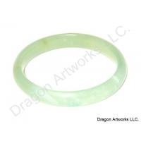 Green Jade Bangle of Oriental Charm