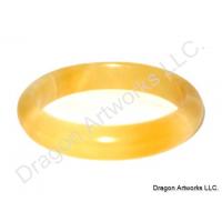 Yellow Jade Bangle of Positive Energy