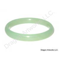 Green Jade Bangle of Charm and Confidence