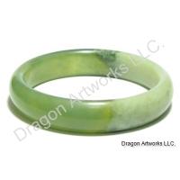 Chinese Charming Green Jade Bangle