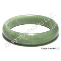 Amazing Chinese Green Jade Bangle Bracelet