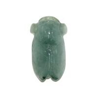Chinese Green Jade Cicada Pendant of Intelligence