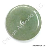 Pure Jade Pi Disc Pendant