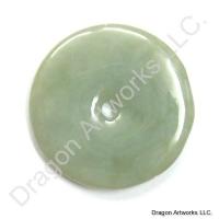 Heavenly Jade Pi Disc Pendant of Strength