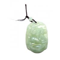 Chinese Jade Horse Necklace Pendant