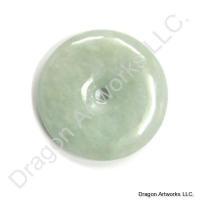Relieving Jade Pi Disc Pendant