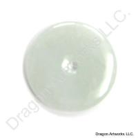 Jade Pi Disc Pendant of Perfect Life
