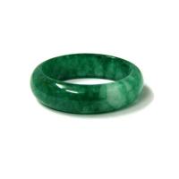 Precious Dark Green Chinese Jade Ring